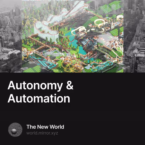 Autonomy & Automation