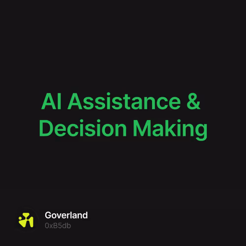 AI Assistance & Decision Making