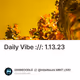 Daily Vibe ://: 1.13.23