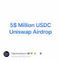 5$ Million USDC Uniswap Airdrop