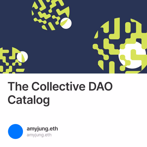 The Collective DAO Catalog