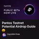 Pantos Testnet Potential Airdrop Guide🤑