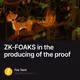 ZK-FOAKS in the producing of the proof