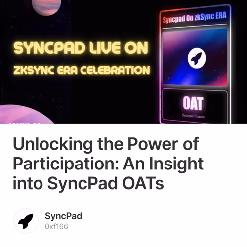 Unlocking the Power of Participation: An Insight into SyncPad OATs