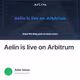 Aelin is live on Arbitrum