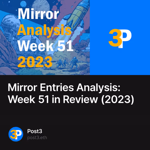 Mirror Entries Analysis: Week 51 in Review (2023)