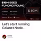 Let's start running Gaianet Node .