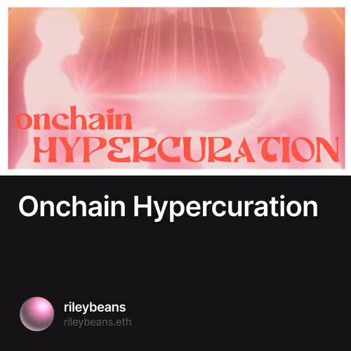 Onchain Hypercuration