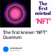 The first known "NFT" Quantum