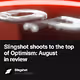 Slingshot shoots to the top of Optimism August in review