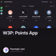 W3P: Points App