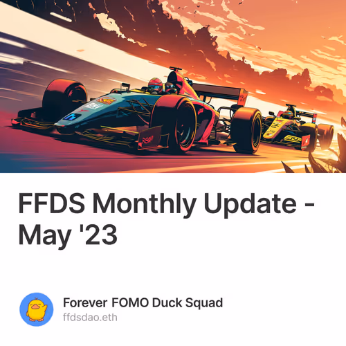 FFDS Monthly Update - May '23