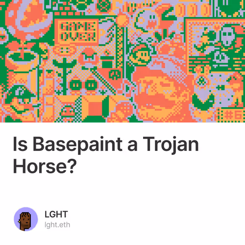 Is Basepaint a Trojan Horse?