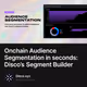 Onchain Audience Segmentation in seconds: Disco’s Segment Builder