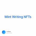 Mint Writing NFTs