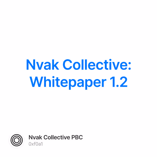 Nvak Collective: Whitepaper 1.2