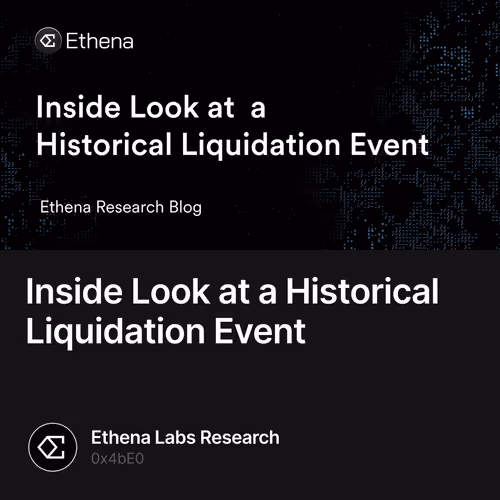 Inside Look at a Historical Liquidation Event