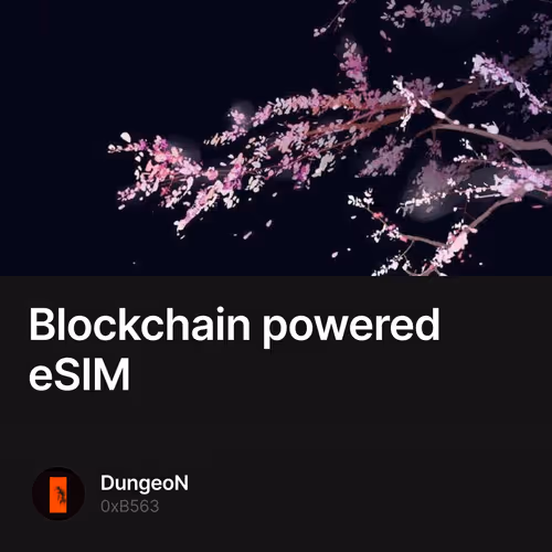 Blockchain powered eSIM