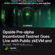 Opside Pre-alpha Incentivized Testnet Goes Live with Public zkEVM and PoW ZKP Mining