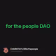 for the people DAO