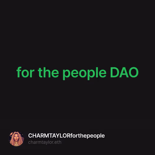 for the people DAO