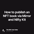 How to publish an NFT book via Mirror and Nifty Kit