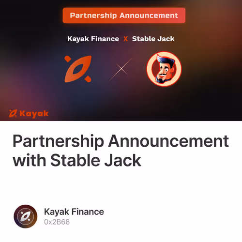 Partnership Announcement with Stable Jack