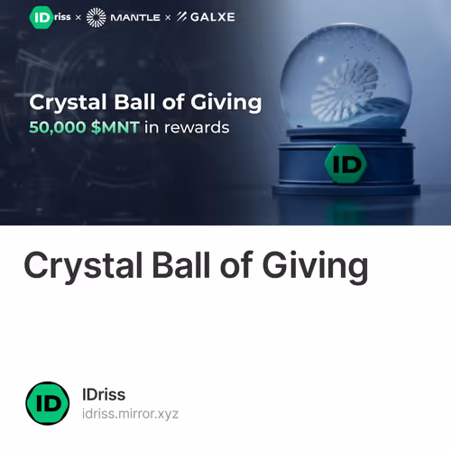 Crystal Ball of Giving