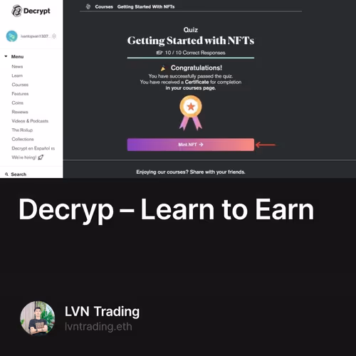 Decryp – Learn to Earn