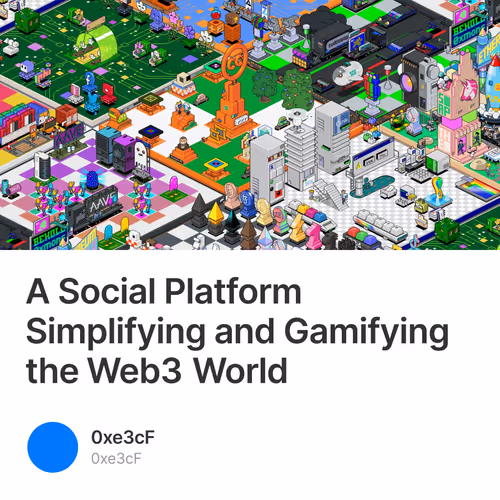 A Social Platform Simplifying and Gamifying the Web3 World