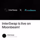 InterSwap is live on Moonbeam!