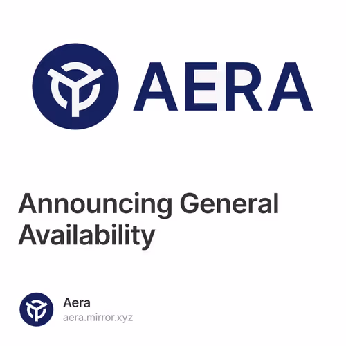 Announcing General Availability