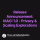 Release Announcement MACI 1.0 - Privacy & Scaling Explorations