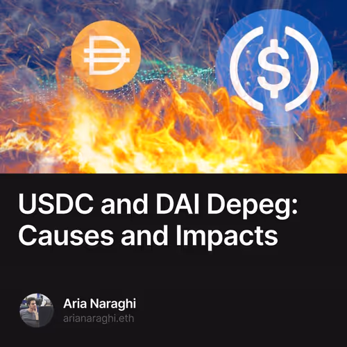 USDC and DAI Depeg: Causes and Impacts