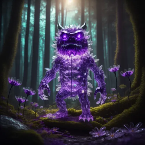 Bitcoin And Optimism Monster Nft Seison :  34