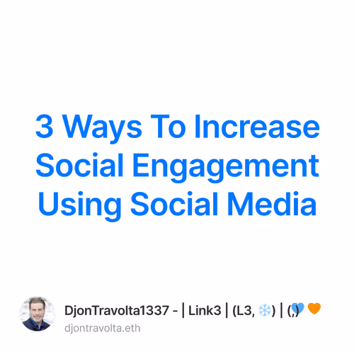 3 Ways To Increase Social Engagement Using Social Media