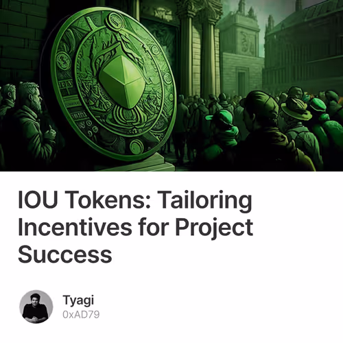 IOU Tokens: Tailoring Incentives for Project Success