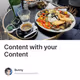 Content with your Content