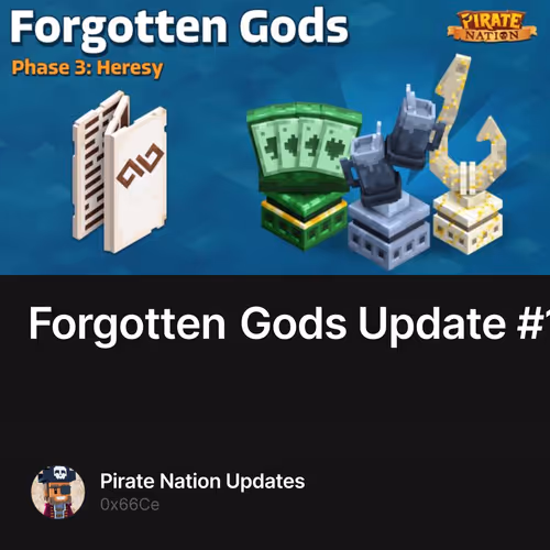 Forgotten Gods Update #19