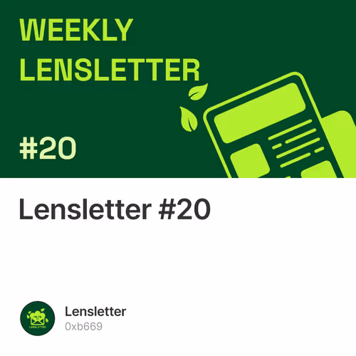 Lensletter #20