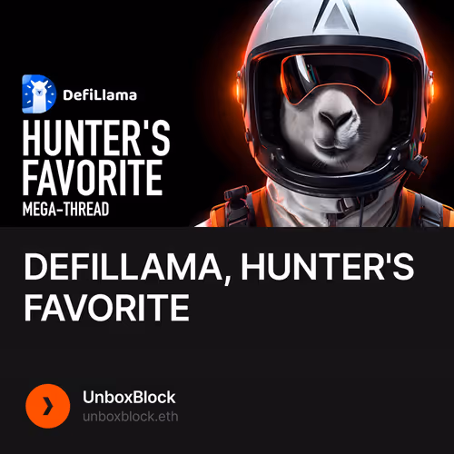 DEFILLAMA, HUNTER'S FAVORITE
