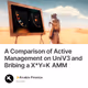 A Comparison of Active Management on UniV3 and Bribing a X*Y=K AMM