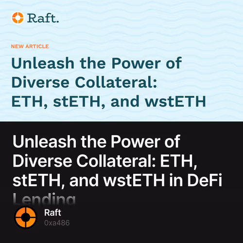 Unleash the Power of Diverse Collateral: ETH, stETH, and wstETH in DeFi Lending