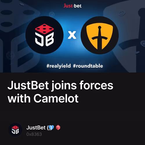 JustBet joins forces with Camelot