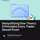 Demystifying Dow Theory: 6 Principles Every Trader Should Know