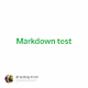 Markdown test