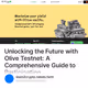 Unlocking the Future with Olive Testnet: A Comprehensive Guide to Participation