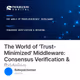 The World of 'Trust-Minimized' Middleware: Consensus Verification & Bridging