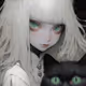 black or white