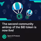 The second community airdrop of the $ID token is now live!